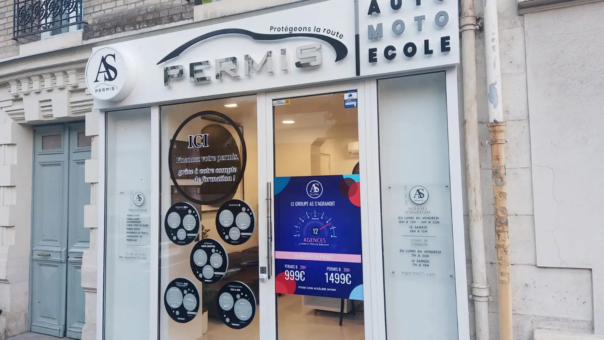 AS PERMIS — Paris 15